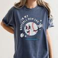 In My Baseball Mom Era Retro Baseball Mom Home Runs Women's Comfort Colors T-Shirt Moss In My Baseball Mom Era Retro Baseball Mom Home Runs Women's Comfort Colors T-Shirt Moss