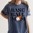Baseball Mom Game Day Game Day Women's Comfort Colors T-Shirt Moss Baseball Mom Game Day Game Day Women's Comfort Colors T-Shirt Moss