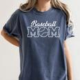 Baseball Mom Gameday Graphic Women's Comfort Colors T-Shirt Moss Baseball Mom Gameday Graphic Women's Comfort Colors T-Shirt Moss