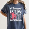 Baseball Mom Heart Ball Graphic Mother's Day Women's Comfort Colors T-Shirt Moss Baseball Mom Heart Ball Graphic Mother's Day Women's Comfort Colors T-Shirt Moss