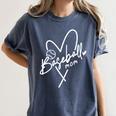 Baseball Mom Heart Game Day Mother's Day Player Women's Comfort Colors T-Shirt Moss