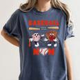 Baseball Mom Heart Baseball Mama Mother's Day Women's Comfort Colors T-Shirt Moss Baseball Mom Heart Baseball Mama Mother's Day Women's Comfort Colors T-Shirt Moss