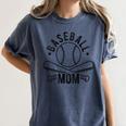 Baseball Mom Homerun Best Mom Sport Athlete Women's Comfort Colors T-Shirt Moss