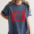 Baseball Mom Homerun Best Mom Sport Player Women's Comfort Colors T-Shirt Moss