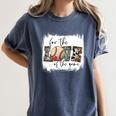 Baseball Mom Leopard For The Love Of The Game Bleached Women Women's Comfort Colors T-Shirt Moss Baseball Mom Leopard For The Love Of The Game Bleached Women Women's Comfort Colors T-Shirt Moss