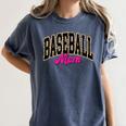 Baseball Mom Leopard Baseball Mama Life Girls Women Baller Women's Comfort Colors T-Shirt Moss Baseball Mom Leopard Baseball Mama Life Girls Women Baller Women's Comfort Colors T-Shirt Moss