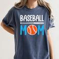 Baseball Mom Leopard Print Baseball Mama Women Mother's Day Women's Comfort Colors T-Shirt Moss Baseball Mom Leopard Print Baseball Mama Women Mother's Day Women's Comfort Colors T-Shirt Moss