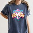 Baseball Mom Loud And Proud Game Day Sport Mother's Day Women's Comfort Colors T-Shirt Moss Baseball Mom Loud And Proud Game Day Sport Mother's Day Women's Comfort Colors T-Shirt Moss