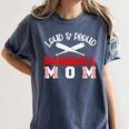 Baseball Mom Loud Proud Quote Game Day Sports Mama Saying Women's Comfort Colors T-Shirt Moss Baseball Mom Loud Proud Quote Game Day Sports Mama Saying Women's Comfort Colors T-Shirt Moss