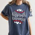 Baseball Mom Mama Women's Comfort Colors T-Shirt Moss Baseball Mom Mama Women's Comfort Colors T-Shirt Moss