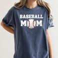 Baseball MOM Mother's Day Baseball Game Cheer Mom Women's Comfort Colors T-Shirt Moss Baseball MOM Mother's Day Baseball Game Cheer Mom Women's Comfort Colors T-Shirt Moss