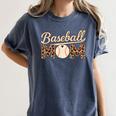 Baseball Mom Mothers' Day Women's Comfort Colors T-Shirt Moss Baseball Mom Mothers' Day Women's Comfort Colors T-Shirt Moss