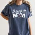 Baseball Mom Mother`s Day Women's Comfort Colors T-Shirt Moss Baseball Mom Mother`s Day Women's Comfort Colors T-Shirt Moss