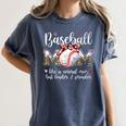Baseball Mom Like A Normal Mom But Louder & Prouder Women Premium Women's Comfort Colors T-Shirt Moss Baseball Mom Like A Normal Mom But Louder & Prouder Women Premium Women's Comfort Colors T-Shirt Moss