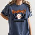 Baseball Mom Orange Varsity Baseball Mama Cute Mother's Day Women's Comfort Colors T-Shirt Moss Baseball Mom Orange Varsity Baseball Mama Cute Mother's Day Women's Comfort Colors T-Shirt Moss