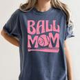Baseball Mom Pride Heart And Bat Love Game Day Women's Comfort Colors T-Shirt Moss Baseball Mom Pride Heart And Bat Love Game Day Women's Comfort Colors T-Shirt Moss
