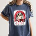 Baseball Mom Rainbow Boho Mommy Premium Women's Comfort Colors T-Shirt Moss Baseball Mom Rainbow Boho Mommy Premium Women's Comfort Colors T-Shirt Moss