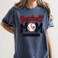 Baseball Mom Red Varsity Baseball Mama Cute Mother's Day Women's Comfort Colors T-Shirt Moss Baseball Mom Red Varsity Baseball Mama Cute Mother's Day Women's Comfort Colors T-Shirt Moss