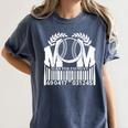 Baseball Mom Scan For Payment Sporty Humor Women's Comfort Colors T-Shirt Moss