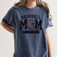 Baseball Mom Shirt Baseball Mama Loud And Proud Women's Comfort Colors T-Shirt Moss