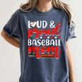 Baseball Mom Sport Mommy Baseball Mama Mother's Day Women's Comfort Colors T-Shirt Moss Baseball Mom Sport Mommy Baseball Mama Mother's Day Women's Comfort Colors T-Shirt Moss