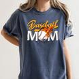 Baseball Mom Sports Graphic Novelty Women's Comfort Colors T-Shirt Moss Baseball Mom Sports Graphic Novelty Women's Comfort Colors T-Shirt Moss