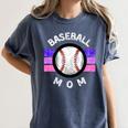 Baseball Mom Sports Mom Proud Baseball Mom Premium Women's Comfort Colors T-Shirt Moss