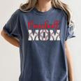 Baseball Mom Sporty Humor Raglan Baseball Tee Women's Comfort Colors T-Shirt Moss