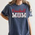 Baseball Mom Sporty Humor Women's Comfort Colors T-Shirt Moss