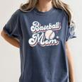 Baseball Mom Squad Women's Comfort Colors T-Shirt Moss Baseball Mom Squad Women's Comfort Colors T-Shirt Moss
