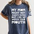Baseball Mom Swing Watch Mouth Baseball Boy Premium Women's Comfort Colors T-Shirt Moss Baseball Mom Swing Watch Mouth Baseball Boy Premium Women's Comfort Colors T-Shirt Moss