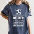 Baseball Mom Tee Baseball Player Mom Women's Comfort Colors T-Shirt Moss