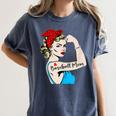 Baseball Mom Woman Baseball Sport Lover Women's Comfort Colors T-Shirt Moss Baseball Mom Woman Baseball Sport Lover Women's Comfort Colors T-Shirt Moss