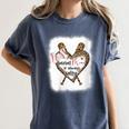 Baseball Moms Always Salty Mommy Women's Comfort Colors T-Shirt Moss