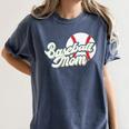 Baseball Mom's Favorite Game Day Premium Women's Comfort Colors T-Shirt Moss