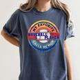 Baseball Moms My Favorite Baseball Player Call Me Moms Women's Comfort Colors T-Shirt Moss