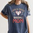Baseball Moms Game Practice Sports School Kids Women's Comfort Colors T-Shirt Moss Baseball Moms Game Practice Sports School Kids Women's Comfort Colors T-Shirt Moss