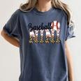 Baseball Nini Women BallPark Nini Baseball Mom Mother's Day Women's Comfort Colors T-Shirt Moss Baseball Nini Women BallPark Nini Baseball Mom Mother's Day Women's Comfort Colors T-Shirt Moss