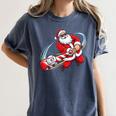 Baseball Santa 67 Christmas Xmas Pajamas Boys Women's Comfort Colors T-Shirt Moss Baseball Santa 67 Christmas Xmas Pajamas Boys Women's Comfort Colors T-Shirt Moss
