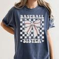 Baseball Sister Women's Comfort Colors T-Shirt Moss Baseball Sister Women's Comfort Colors T-Shirt Moss
