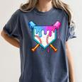 Baseball Sport Respect The Drip Boys Baseball Women's Comfort Colors T-Shirt Moss Baseball Sport Respect The Drip Boys Baseball Women's Comfort Colors T-Shirt Moss