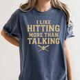 Baseball Tee For Men Women Tshirt Player Women's Comfort Colors T-Shirt Moss