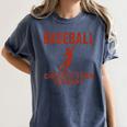 Baseball Tee For Men Women Women's Comfort Colors T-Shirt Moss