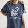 Baseball Valentine Love Built One Swing At A Time Tee Women's Comfort Colors T-Shirt Moss Baseball Valentine Love Built One Swing At A Time Tee Women's Comfort Colors T-Shirt Moss