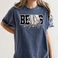 Bears Baseball Mom Game Day School Spirit Bear Pride Women's Comfort Colors T-Shirt Moss Bears Baseball Mom Game Day School Spirit Bear Pride Women's Comfort Colors T-Shirt Moss