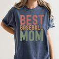 Best Baseball Mom Sports Cute Moms Day Women's Comfort Colors T-Shirt Moss Best Baseball Mom Sports Cute Moms Day Women's Comfort Colors T-Shirt Moss