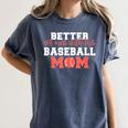 Better Not Mess With This Baseball Mom Women's Comfort Colors T-Shirt Moss Better Not Mess With This Baseball Mom Women's Comfort Colors T-Shirt Moss