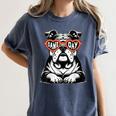 Bulldog Mascot Sports Fan Football Basketball Baseball Women's Comfort Colors T-Shirt Moss Bulldog Mascot Sports Fan Football Basketball Baseball Women's Comfort Colors T-Shirt Moss