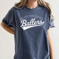 Busy Raising Ballers Baseball Mom & Parent Sports Women's Comfort Colors T-Shirt Moss Busy Raising Ballers Baseball Mom & Parent Sports Women's Comfort Colors T-Shirt Moss
