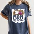 Cheer Baseball Mom Of Both Baseball And Cheer Mother Women's Comfort Colors T-Shirt Moss Cheer Baseball Mom Of Both Baseball And Cheer Mother Women's Comfort Colors T-Shirt Moss